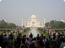 View of Taj Mahal from Gateway